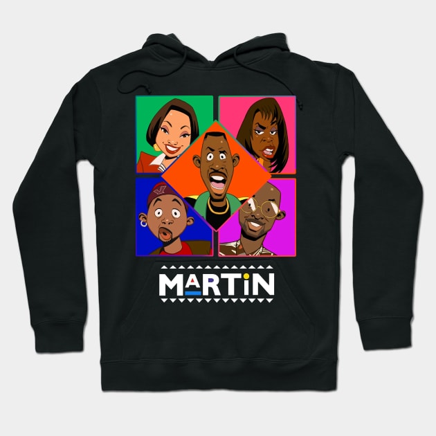 black tv show martin funny Hoodie by Jendralsambo